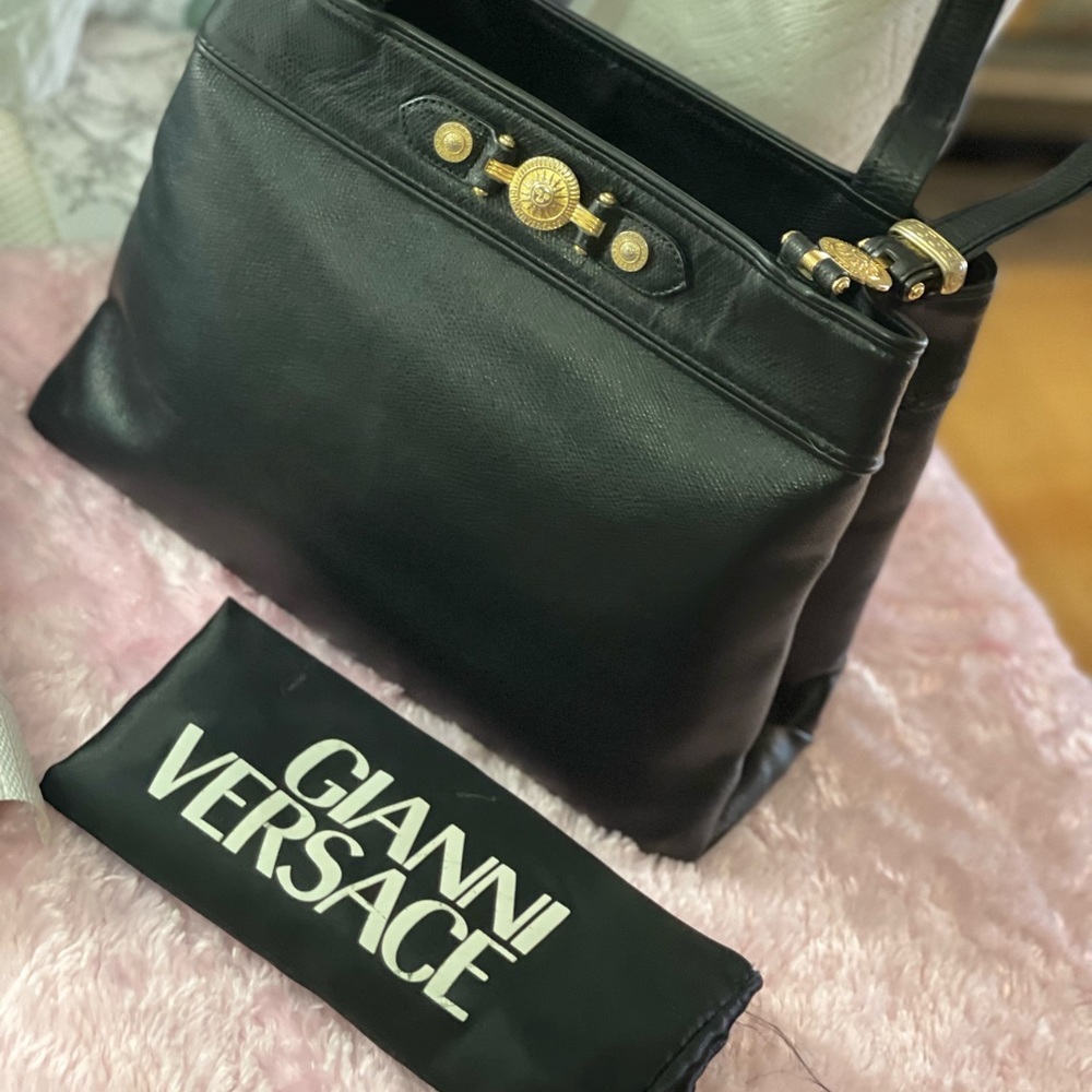 Vintage Versace long handle bag Authentic